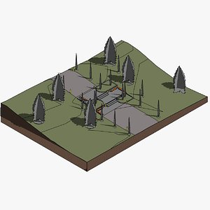 Rest zone - Revit model