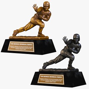 Heisman Memorial Trophy Award Collection 3D model