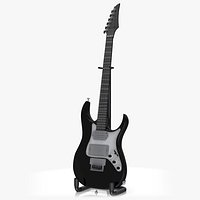 Electric Guitar with Stand V3