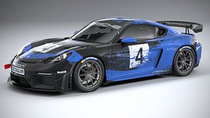 Porsche 718 Cayman GT4 RS Clubsport 2022