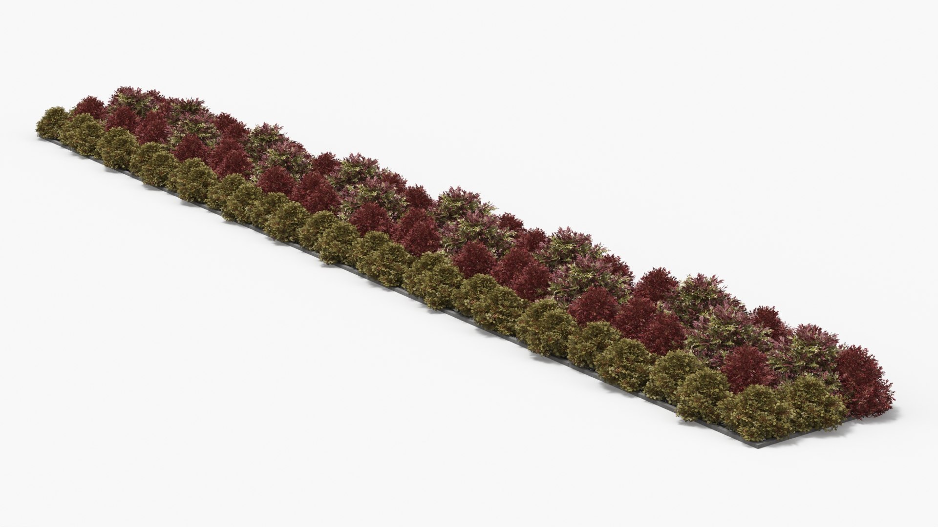 Low Poly Ornamental Shrubs Border Planting Multicolor 3D https://p.turbosquid.com/ts-thumb/GI/9FmyWM/GQ/low_poly_ornamental_shrubs_border_planting_multicolor_002/jpg/1782338639/1920x1080/fit_q87/6b8d8c44bc164bb5153b2c137c1acc9d3d129e58/low_poly_ornamental_shrubs_border_planting_multicolor_002.jpg