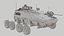 Sci Fi APC Low Poly SPP