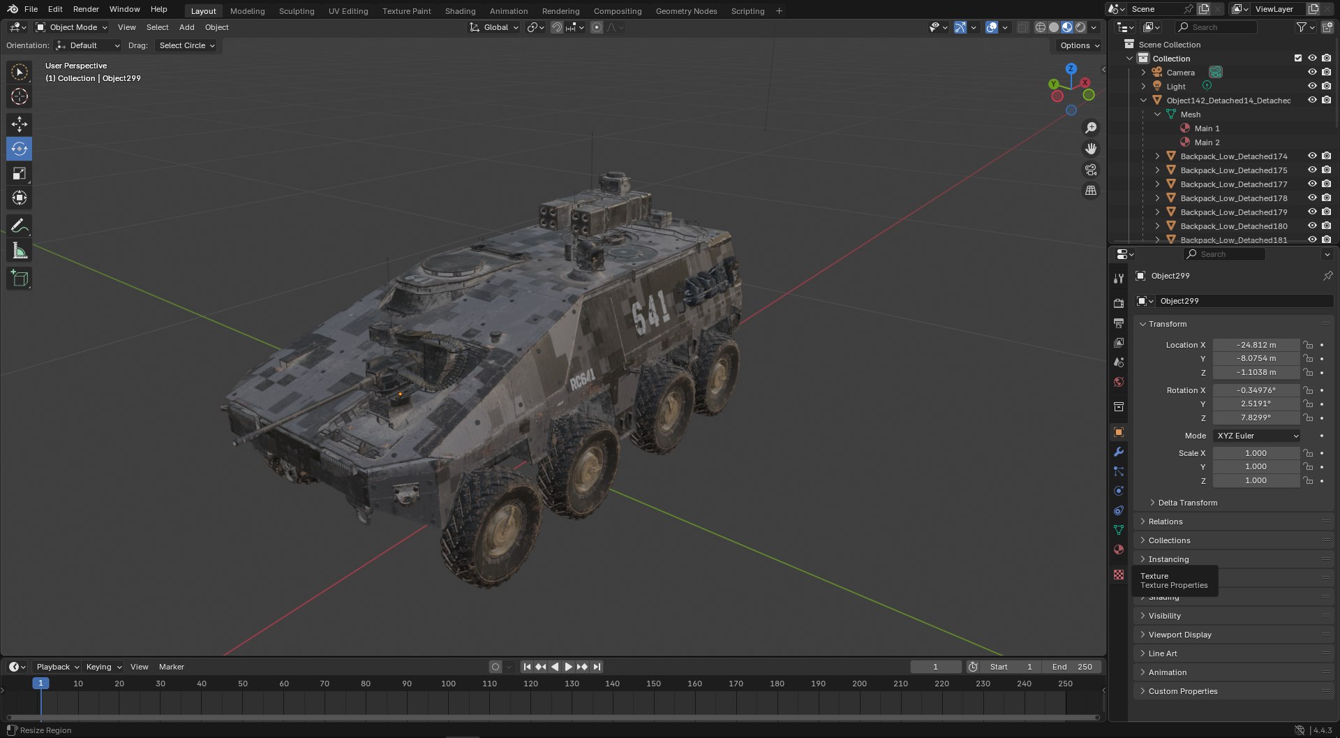 Sci Fi APC Low Poly SPP STL 3D https://p.turbosquid.com/ts-thumb/GI/A52pQo/NE/blender/png/1747216180/1920x1080/fit_q87/e93f035bb430ed22e2e1ff34e74f537959635f9d/blender.jpg