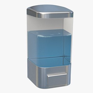Photorealistic Wall Soap Dispenser
