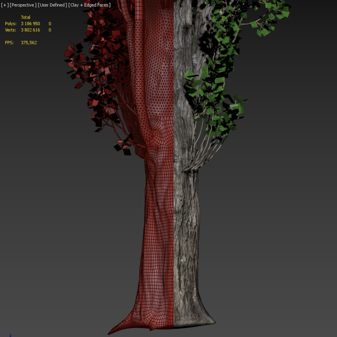 3D Mighty Poplar - TurboSquid 1516172
