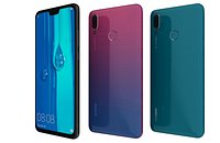 Huawei Y9 2019 All Colors Low Poly