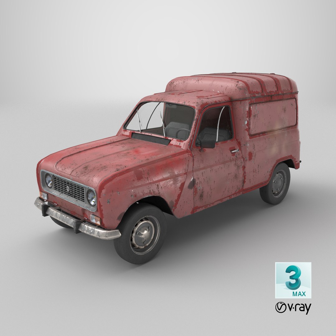 3D Renault 4 Van Rusted model https://p.turbosquid.com/ts-thumb/GI/Lda4yt/3A/stemcell_max_vray_render/png/1712064597/1920x1080/fit_q87/50a31b95dd309b0ea11eb5fa38ccf2ff16e7f09f/stemcell_max_vray_render.jpg