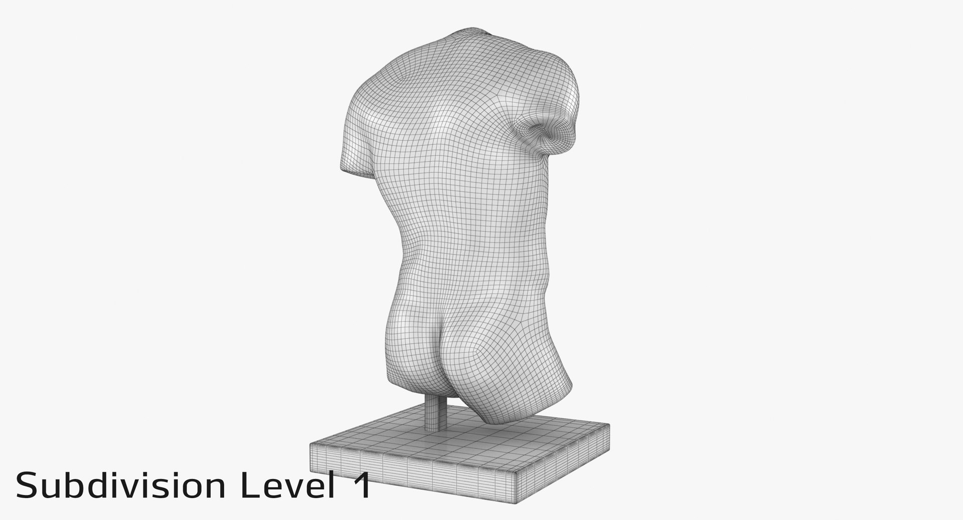 3D man torso model - TurboSquid 1274129