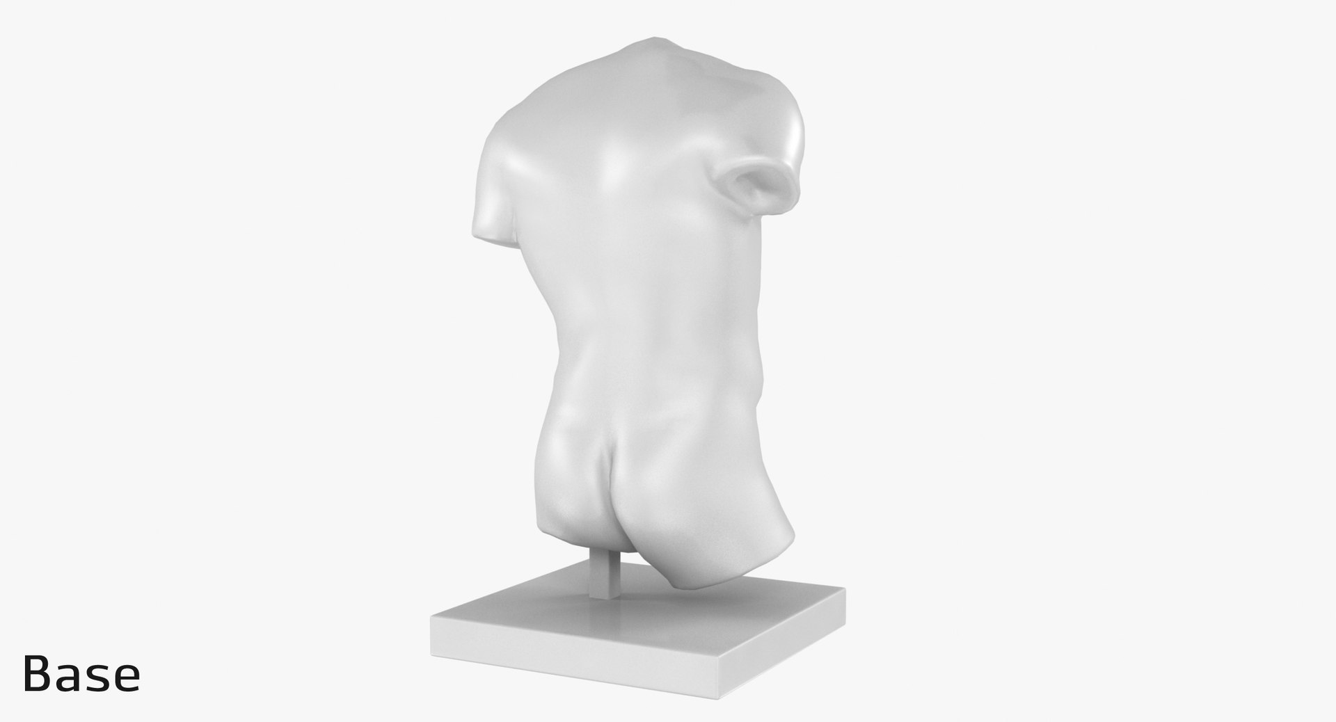 3D man torso model - TurboSquid 1274129