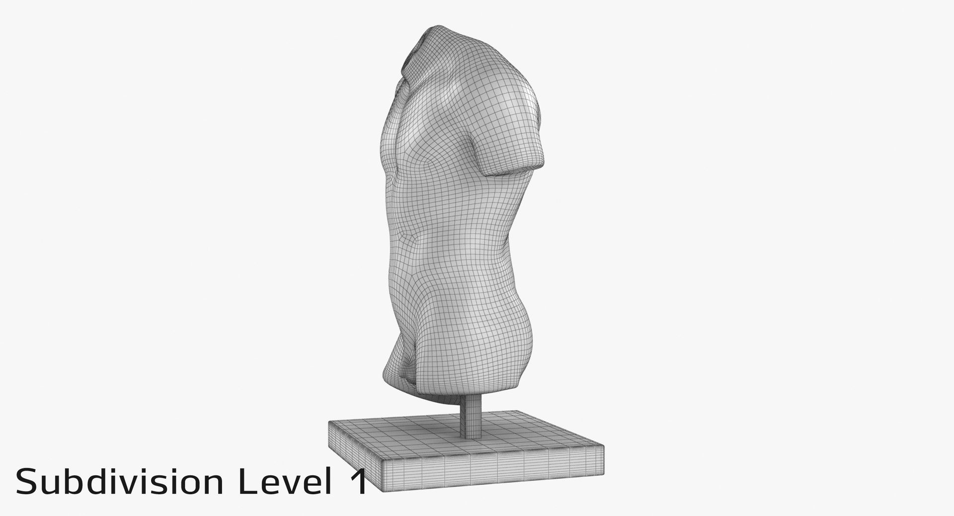 3D man torso model - TurboSquid 1274129
