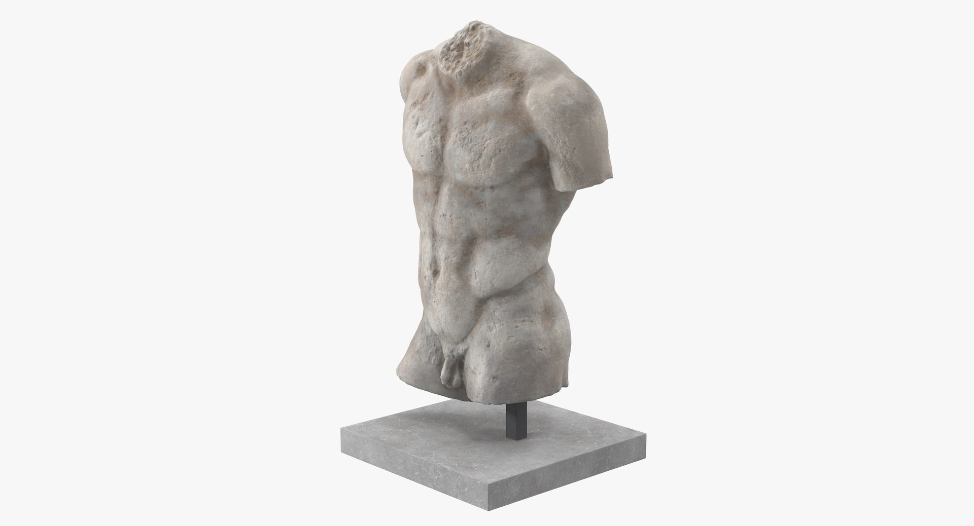 3D Man Torso Model - TurboSquid 1274129