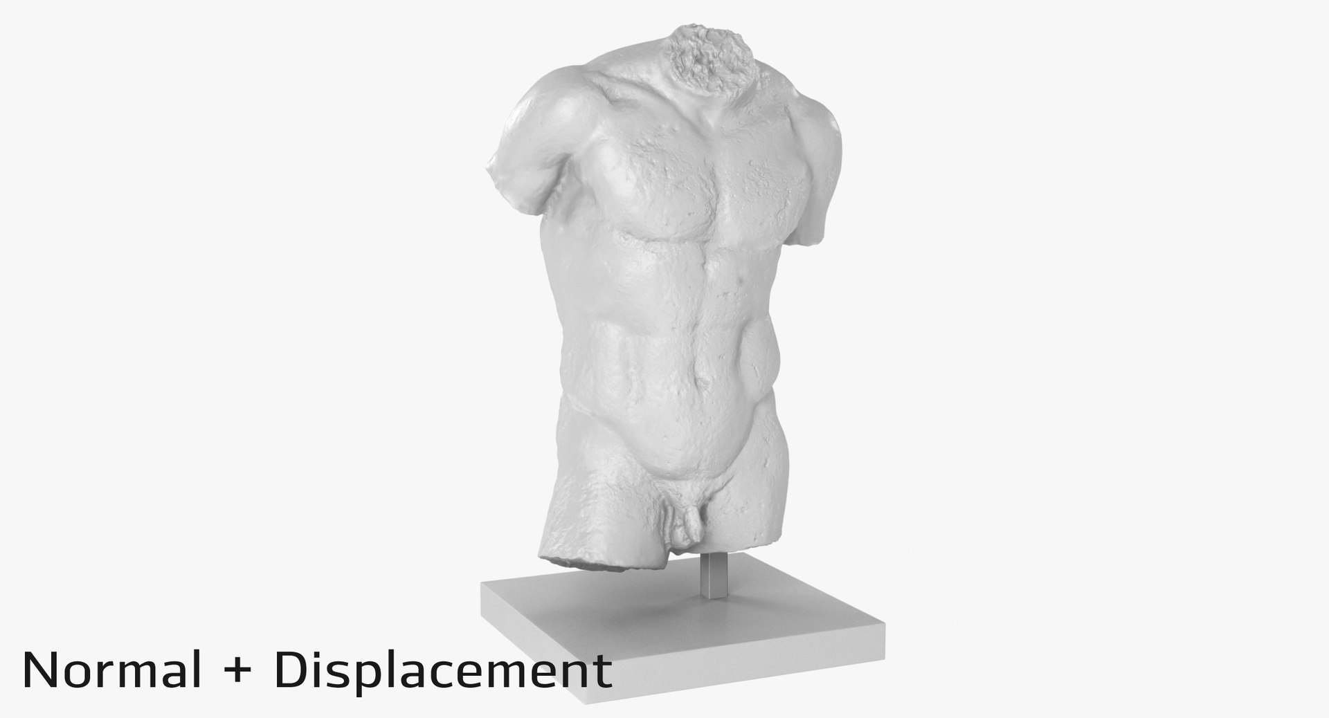 3D Man Torso Model - TurboSquid 1274129