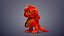 3d model dragon character rigged