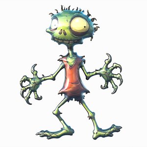 Zombie shaped foil helium balloon 009