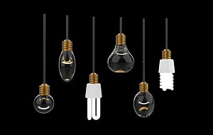 Hanging Light 3D model 3D model