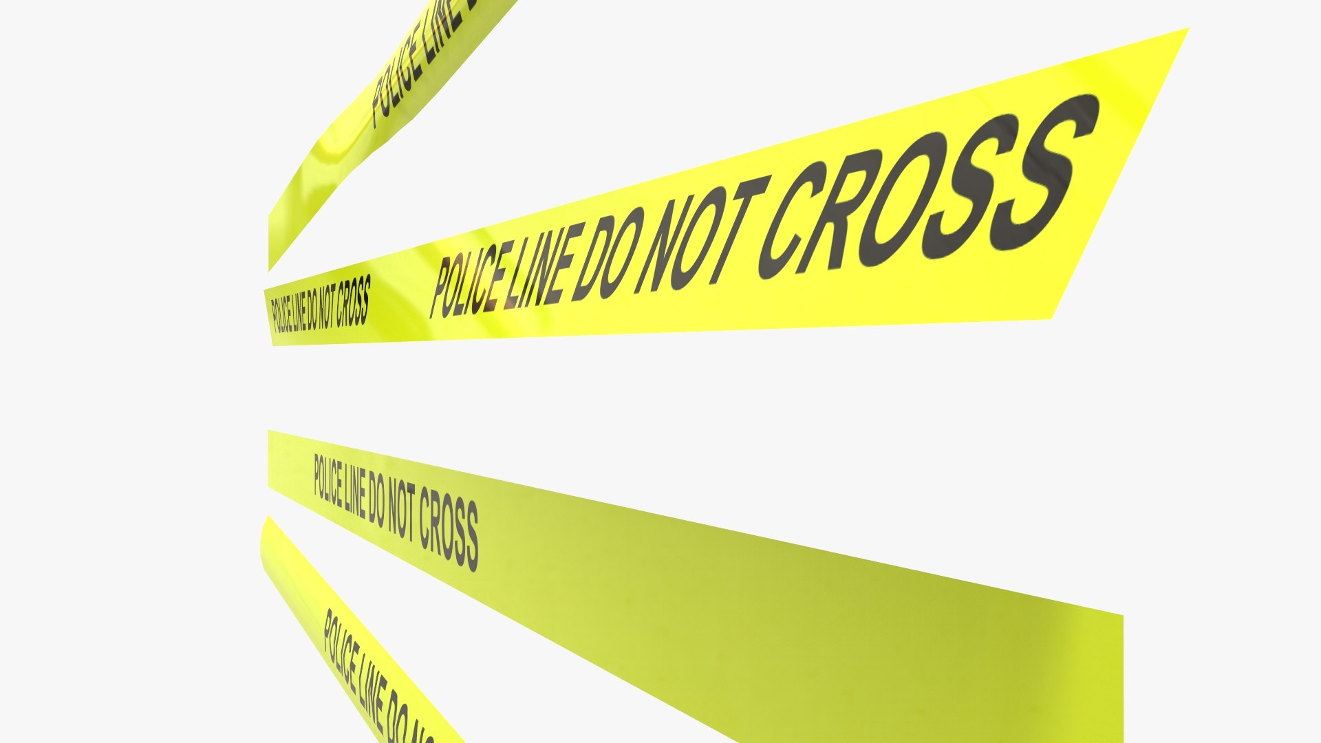 3D Police Line Ribbon - TurboSquid 2163985