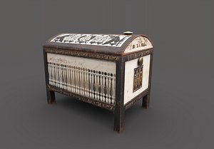 egyptic chest 3D model