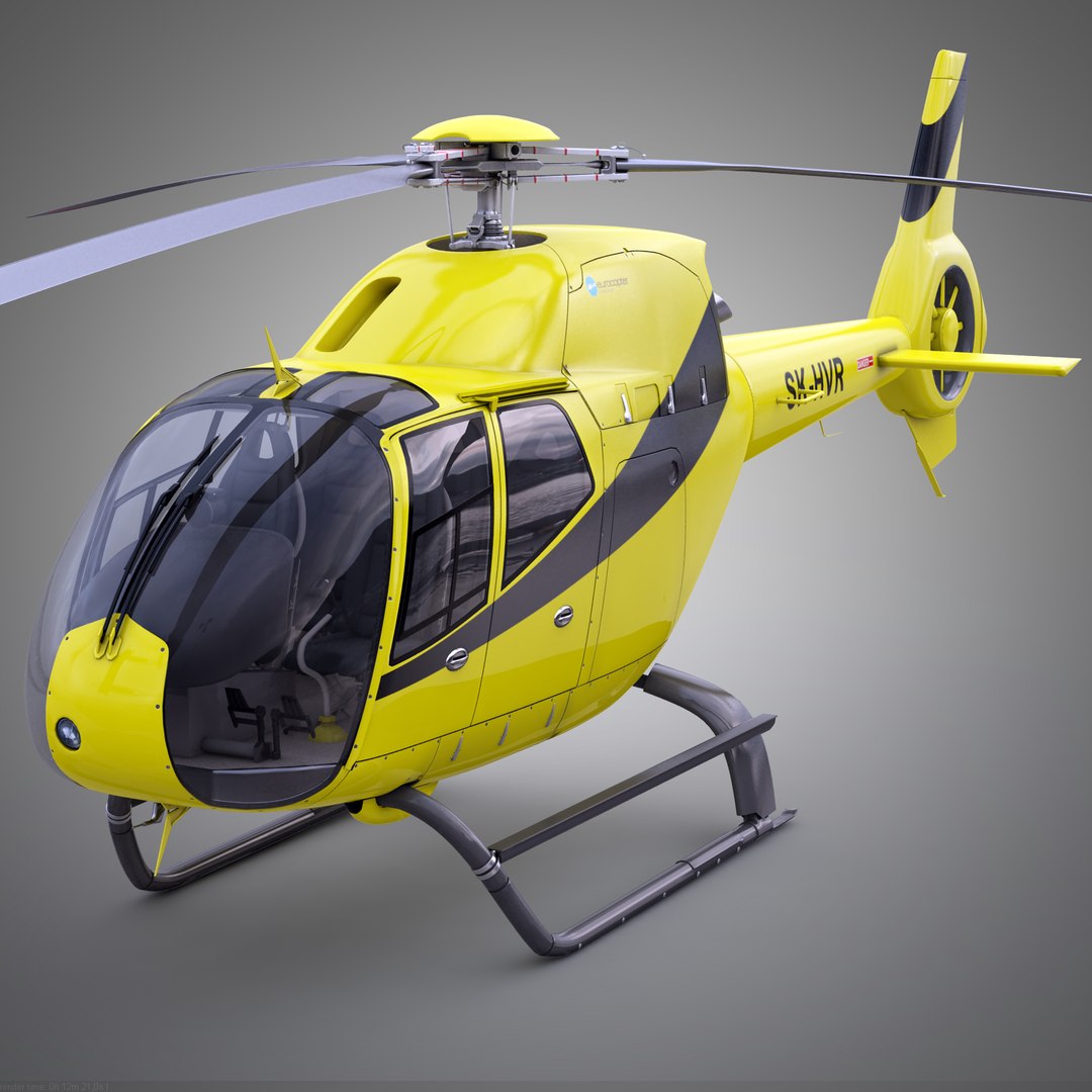 3d Model Eurocopter Ec 120