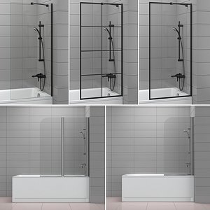 3D shutters baths radaway cersanit