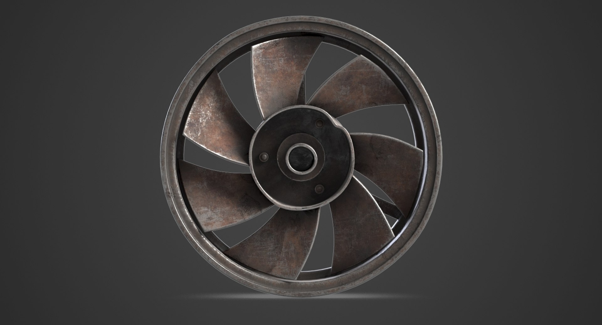 Small Ventilation Fan 2 3D Model - TurboSquid 1346630