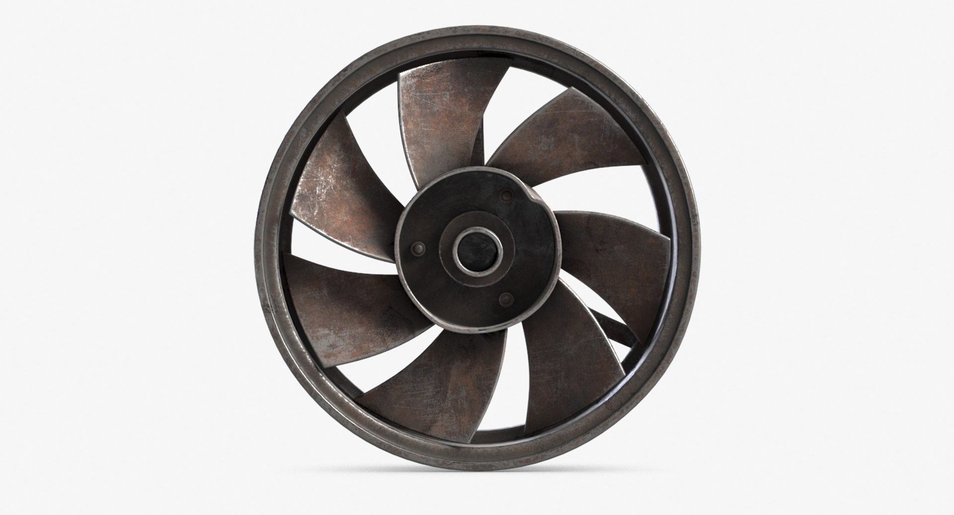 Small Ventilation Fan 2 3D Model - TurboSquid 1346630