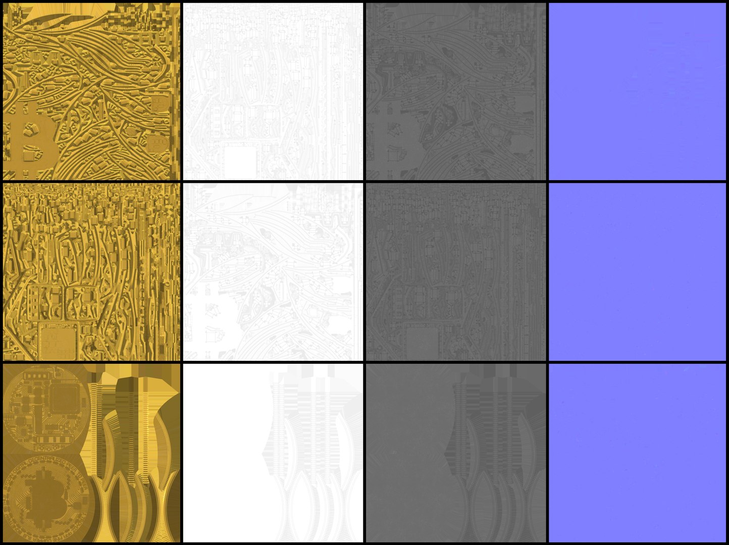 3D Bitcoin Coin Bit - TurboSquid 1690000