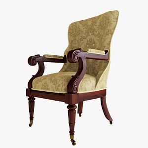 max rosewood spoon armchair