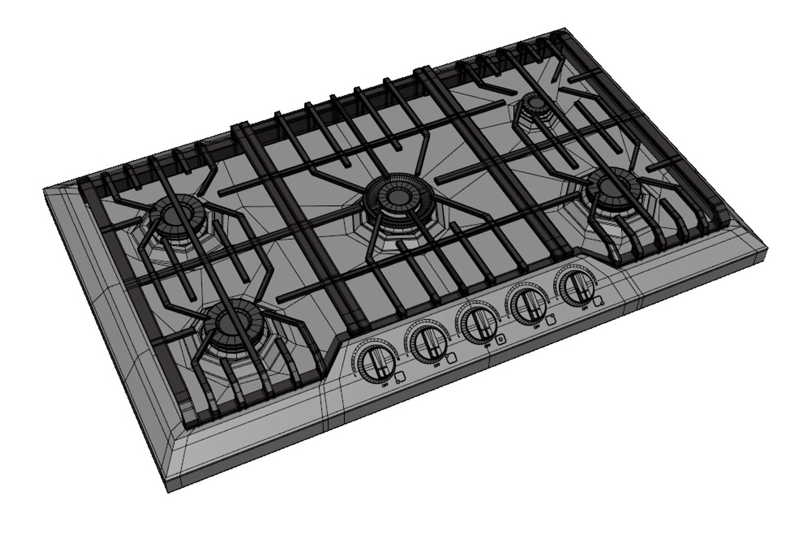 3D COOKTOP Model - TurboSquid 1966448