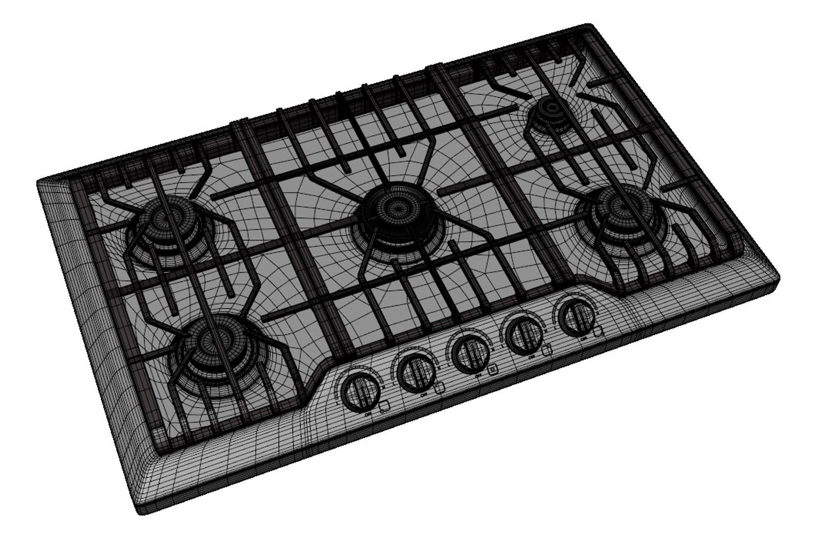 3D COOKTOP Model - TurboSquid 1966448