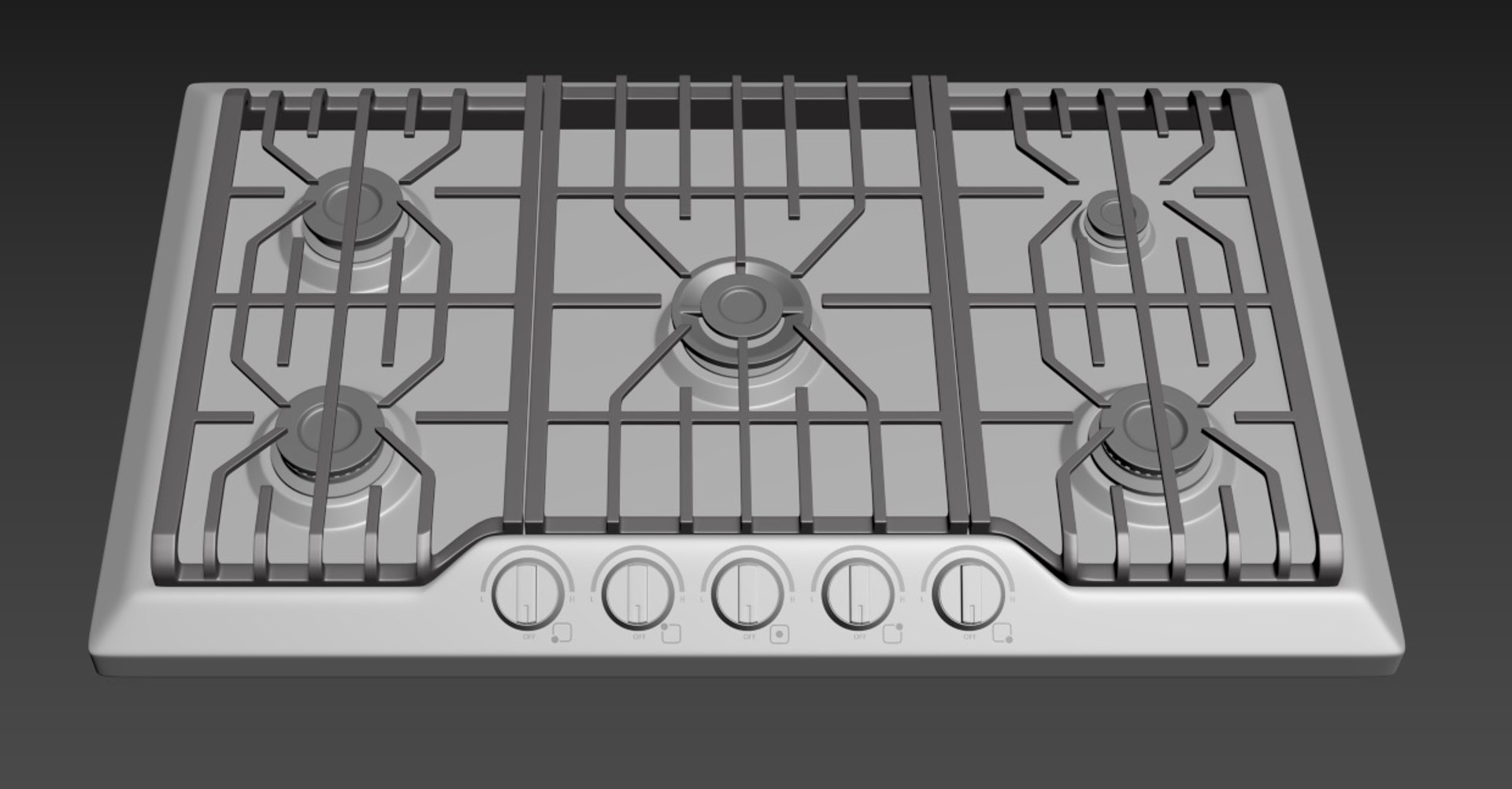 3D COOKTOP Model - TurboSquid 1966448