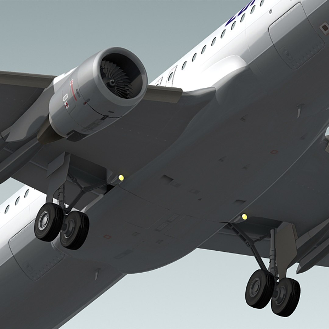Airbus A320 Lufthansa 3d 3ds