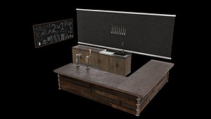 3D Bar Counter