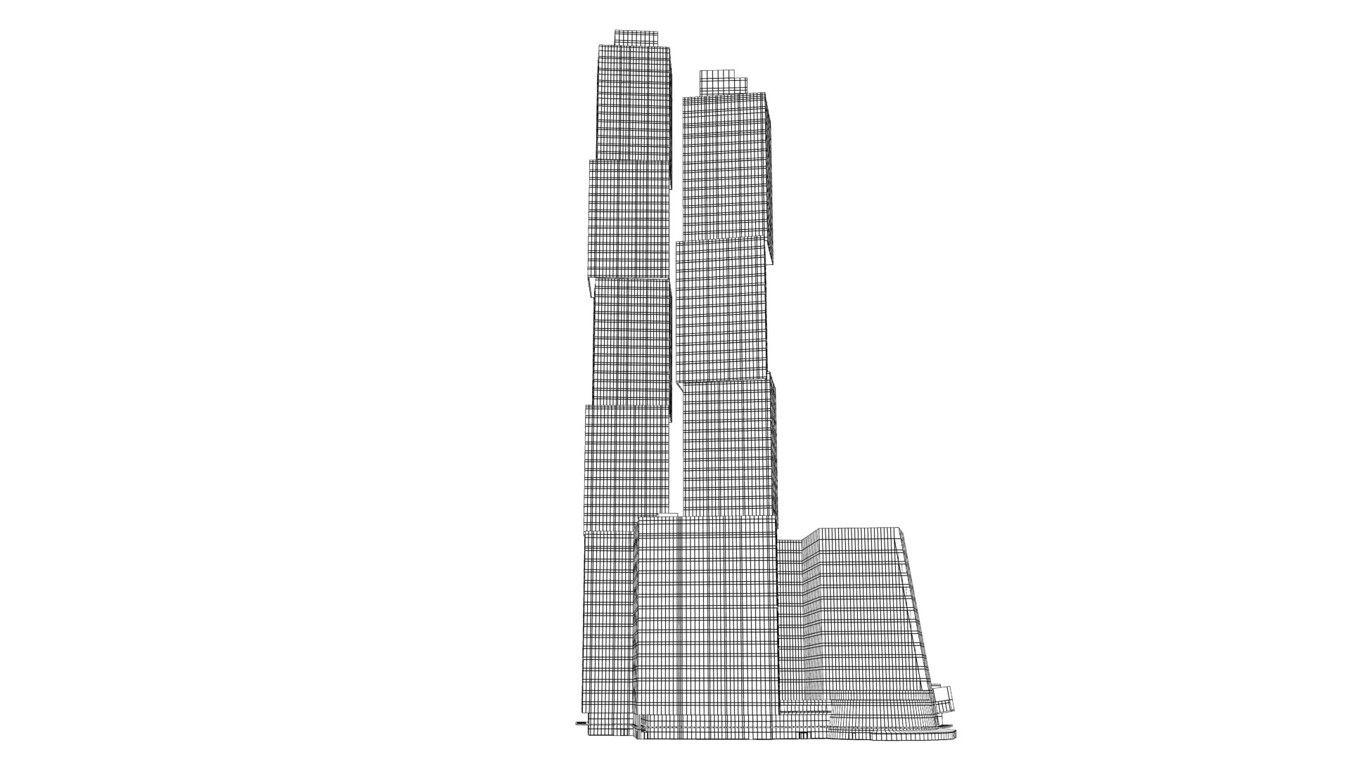 The Skyscraper Center Capital City Moscow Tower 3D Model - TurboSquid ...