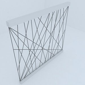 fence railing model