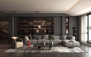 Living Room Scene 18 3D