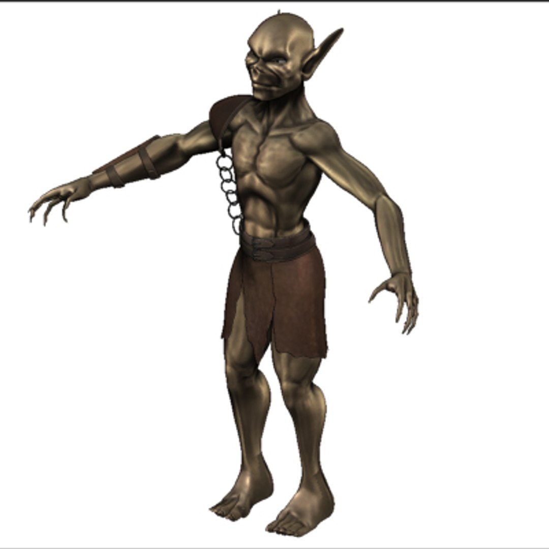 3d fantasy creatures ogre model