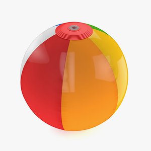 beach ball 3D model