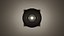 Modern Matte Black Framed Chandelier