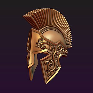 Spartan Helmet 3D print model