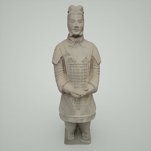 terracotta warrior army 3d model