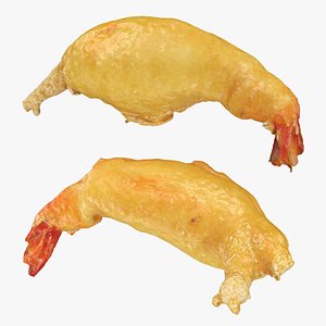 3D Prawn Fritters Collection