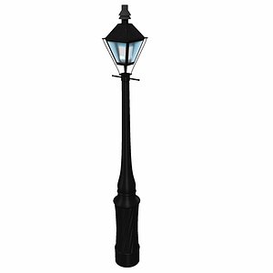 streetlamp streetlight 3d obj
