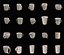 Xícaras de café e chá 20 pcs