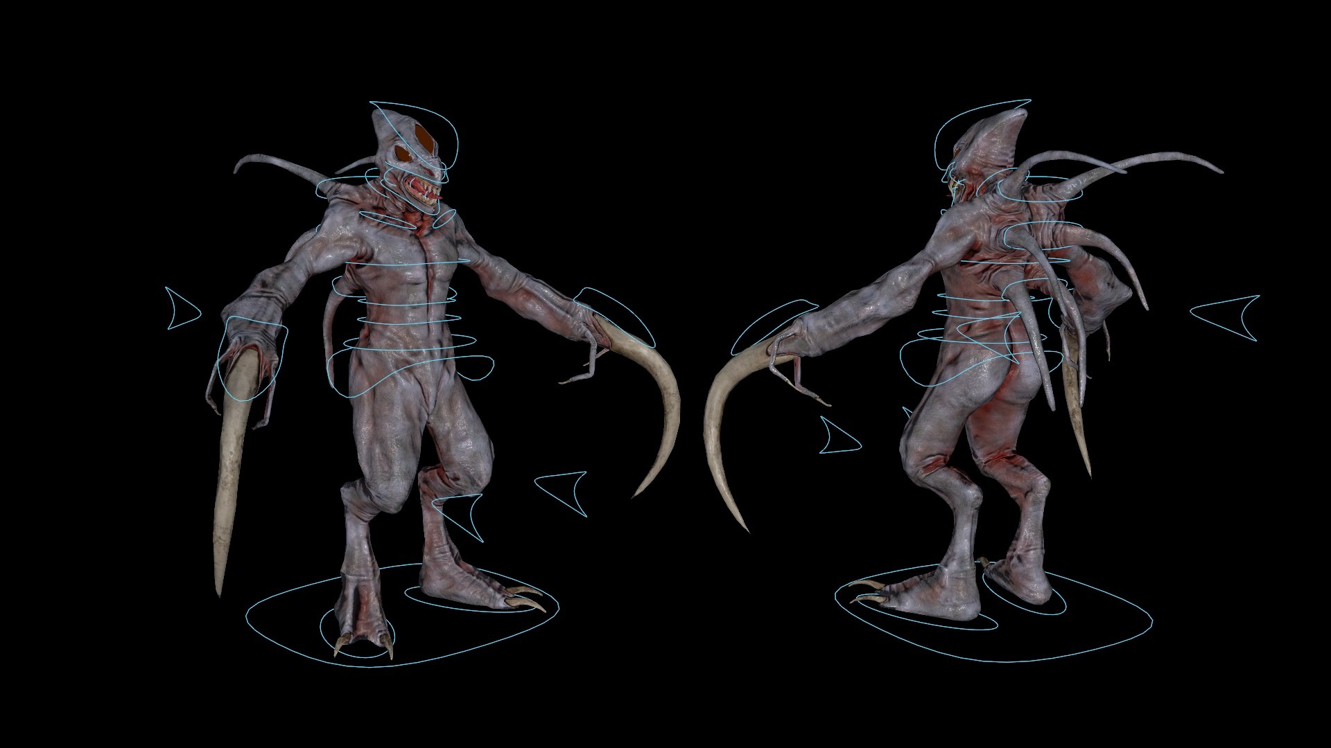 3D agile alien monster creature https://p.turbosquid.com/ts-thumb/GJ/KTDu8n/V4/sf_aa_c_rig/jpg/1624019629/1920x1080/fit_q87/cbd942e6ebeb2d9256cbfb5dfabd4b8628e622a6/sf_aa_c_rig.jpg