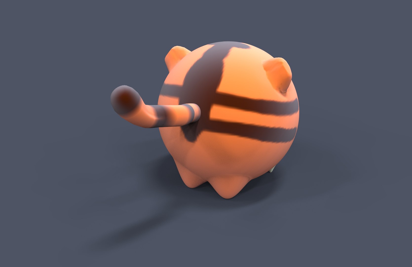 Cute Tiger Model - TurboSquid 2015492