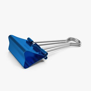 Small Binder Clip 3D Model