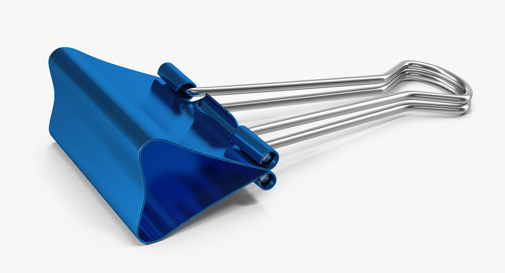 Small Binder Clip 3D Model 3D model preview