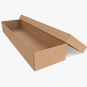 Cardboard box 08 3D