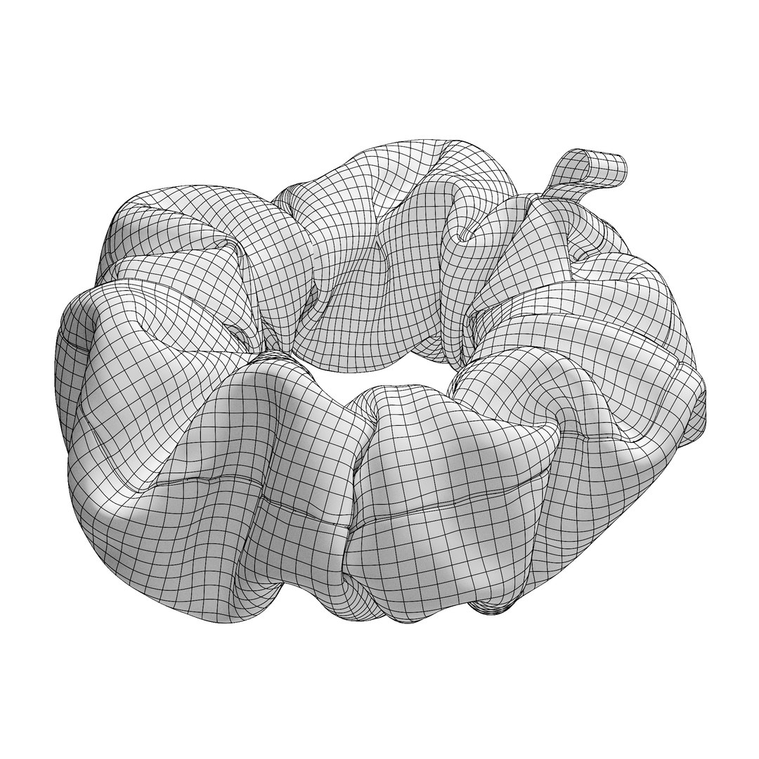 Scrunchie 3D Model - TurboSquid 2056973