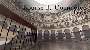 bourse du commerce paris 3d model